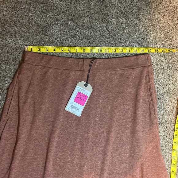 Prana Tidal Wave Skirt with Pockets “Terra” Large NWT - Picture 6 of 10